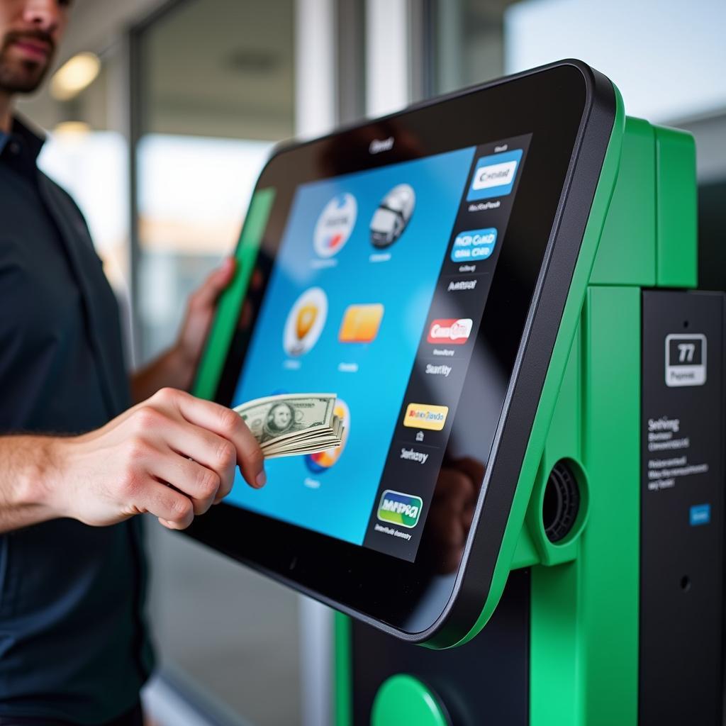 Car Wash Payment Kiosk