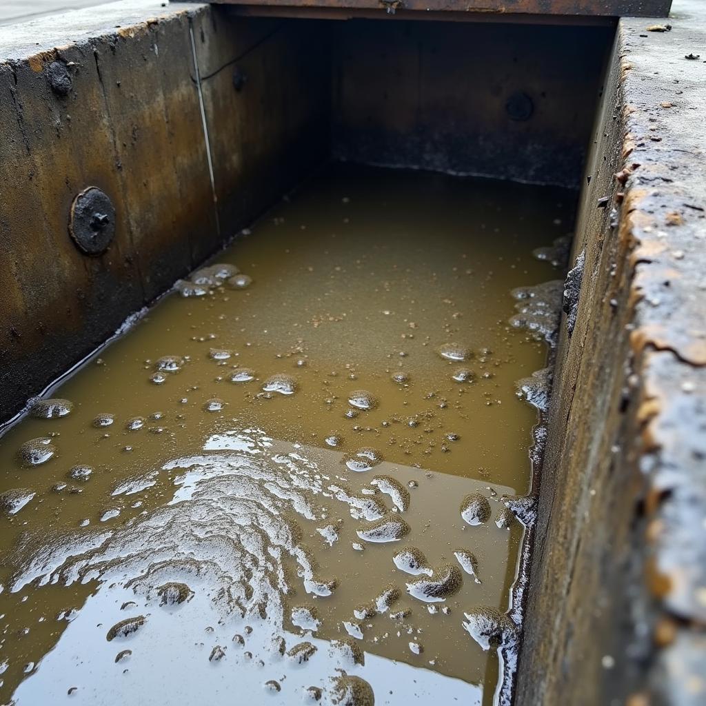 Car Wash Pit Cleaning Process