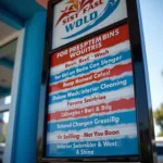 Car Wash Services Sign