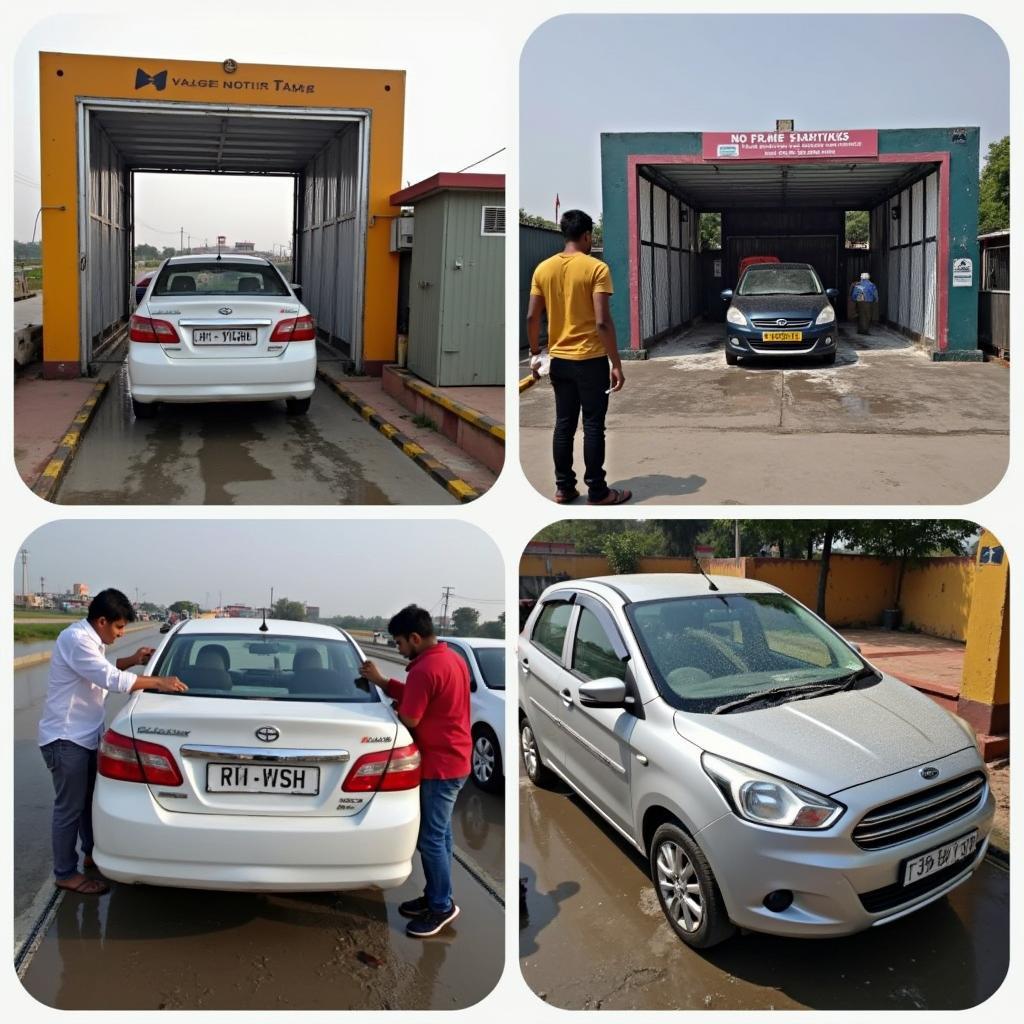 Different car washing options in Varanasi