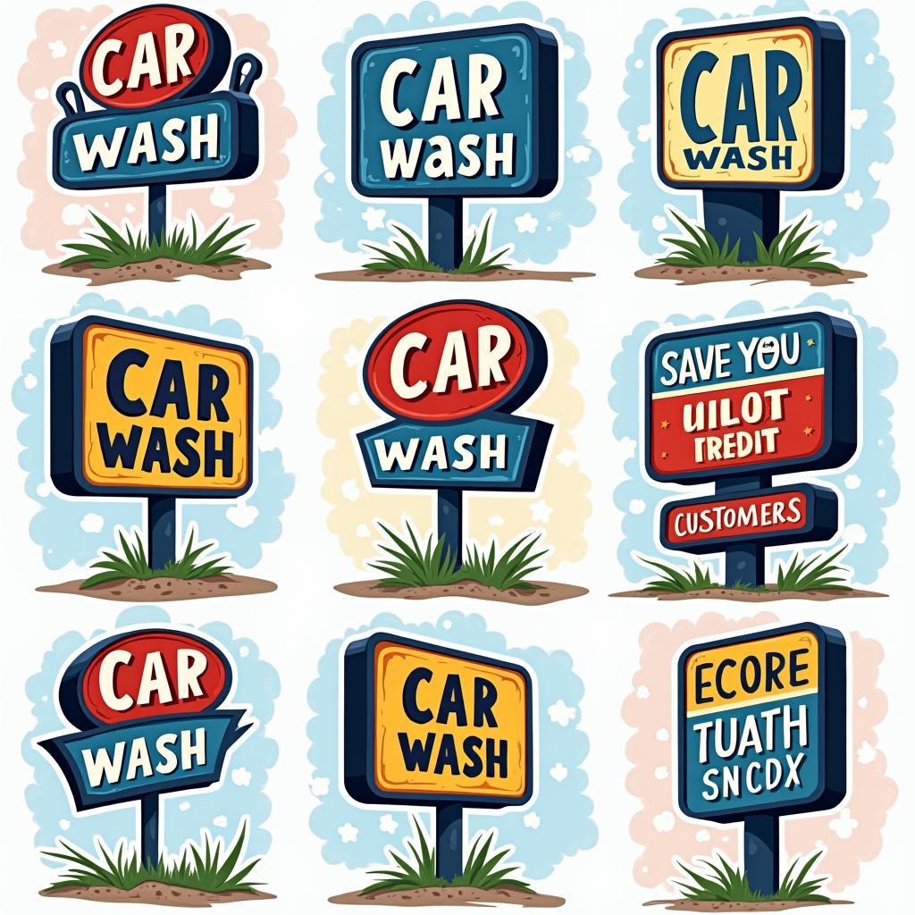 Creative and Effective Car Wash Signage Ideas