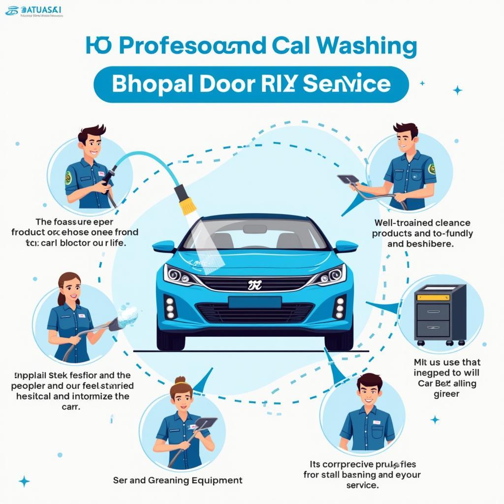 Car Washing Bhopal Door Service Features