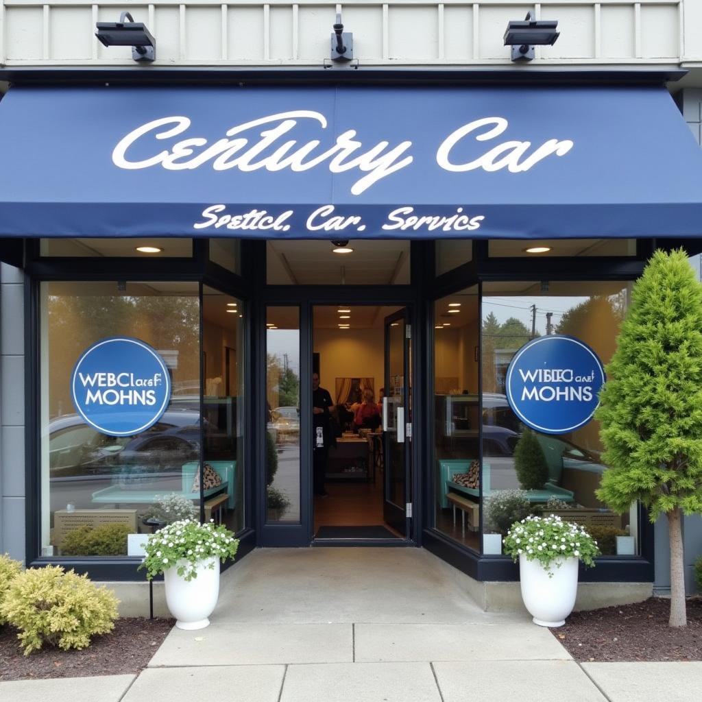 Century Car Service Seattle Shop Front