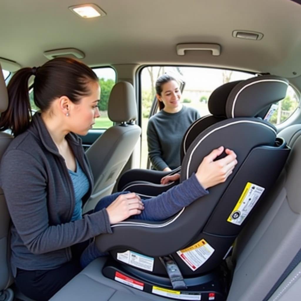 Car seat safety check