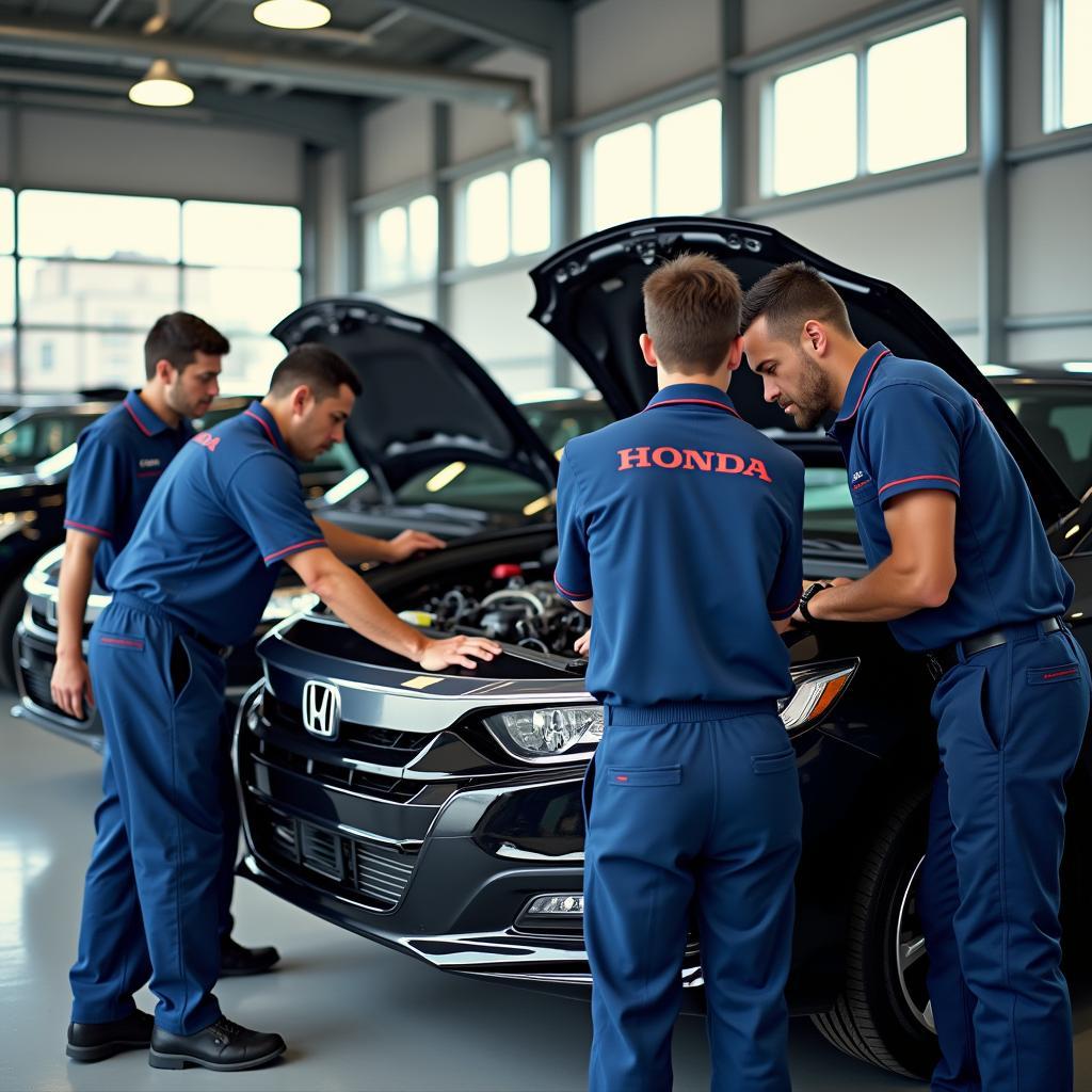 Certified Honda Technicians in Kogilu Cross