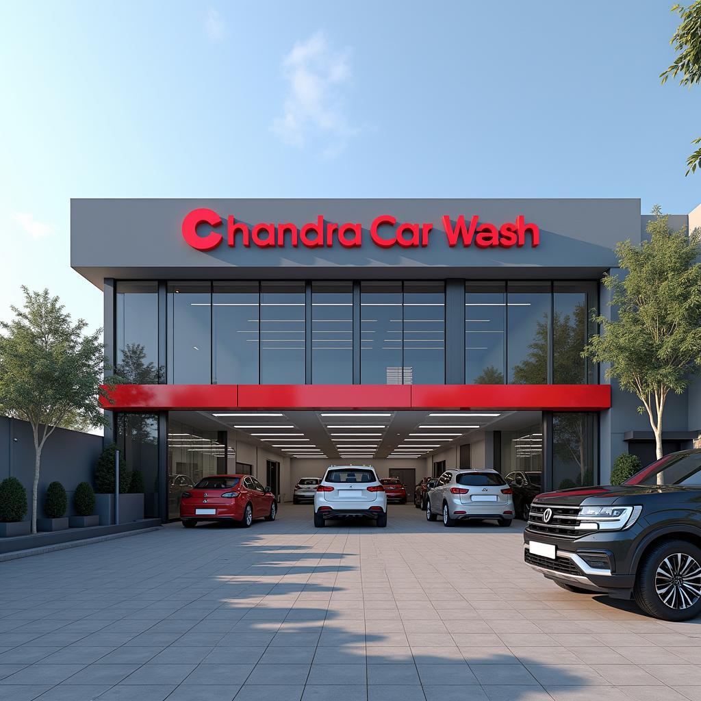 Chandra Car Wash Service Center Exterior