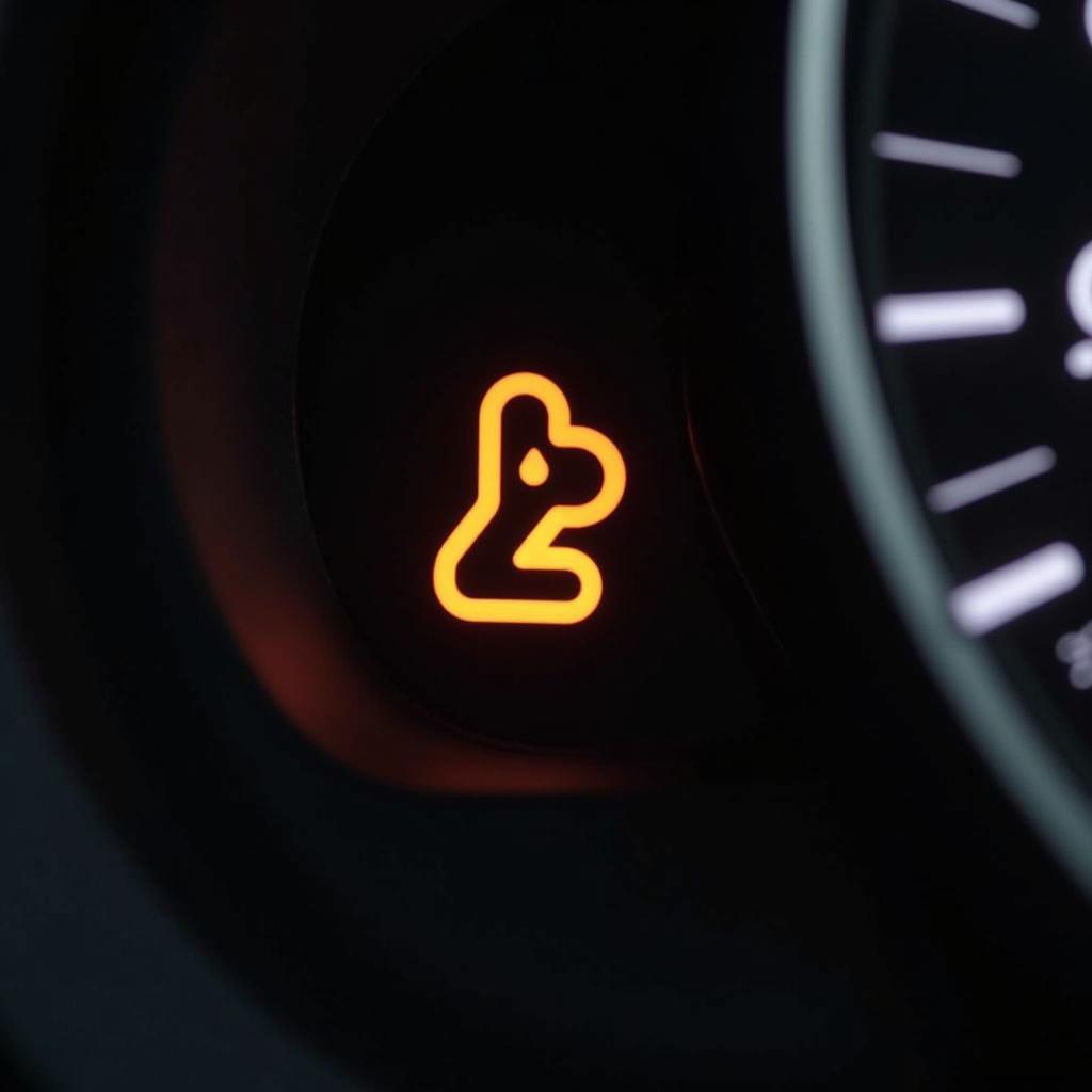 Check Engine Light on Car Dashboard