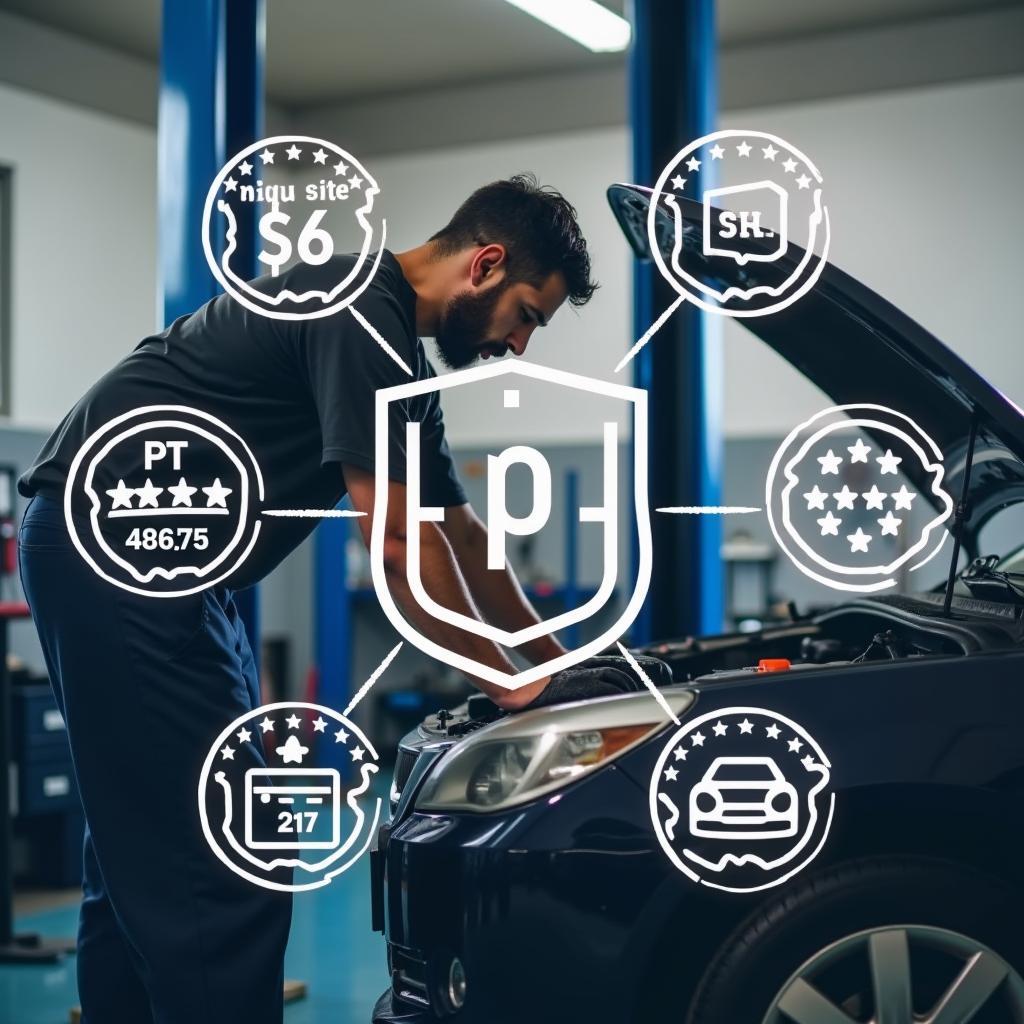 Factors to consider when choosing a reputable car service: Certifications, online reviews, and transparent pricing.