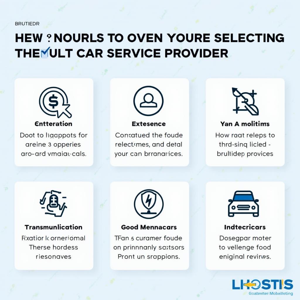 Factors to Consider When Choosing a Car Service Provider