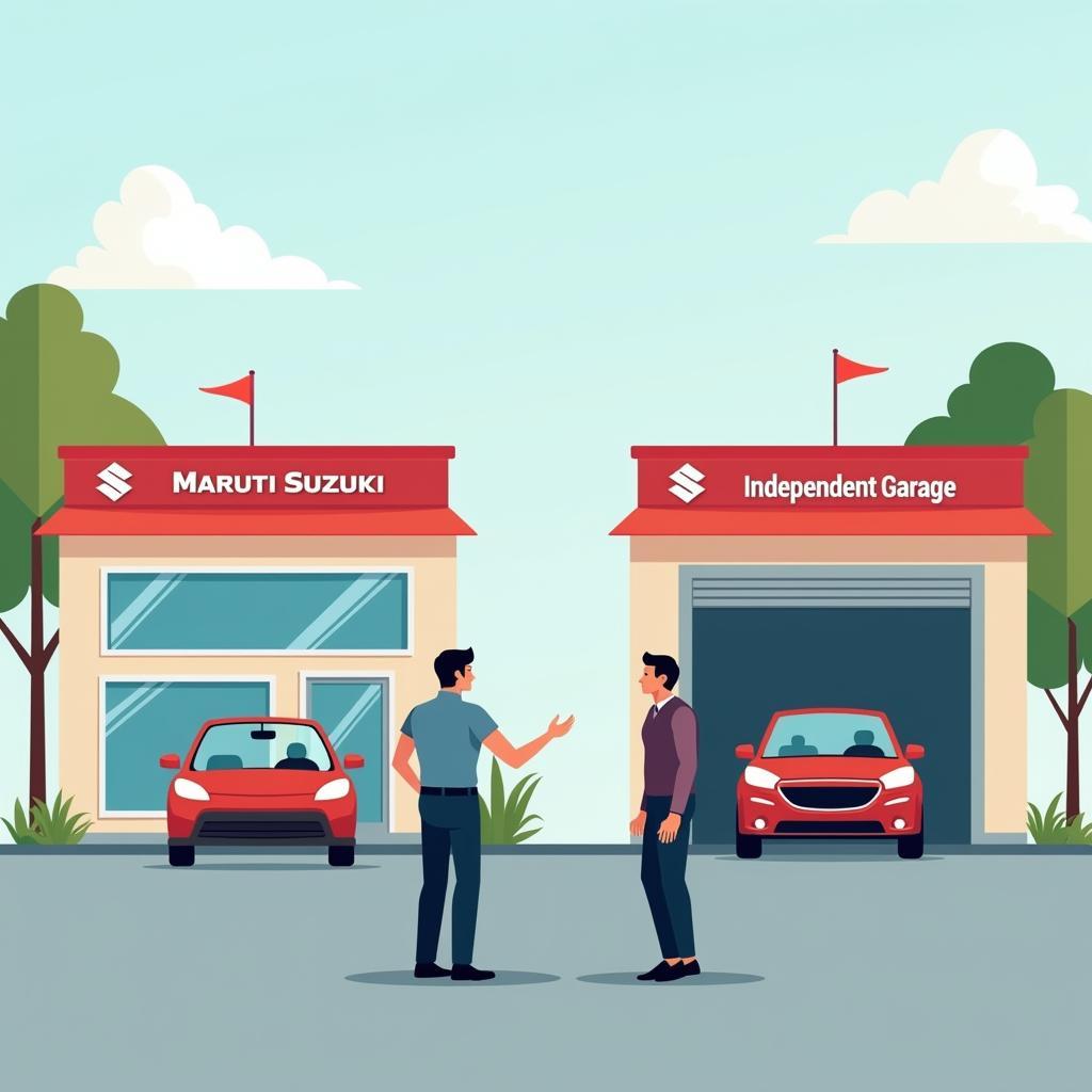 Choosing the right Maruti Suzuki service center