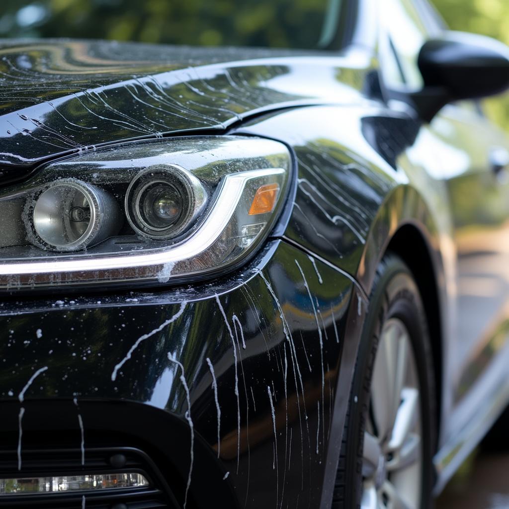 Sparkling Clean Car after Self Service Wash in India