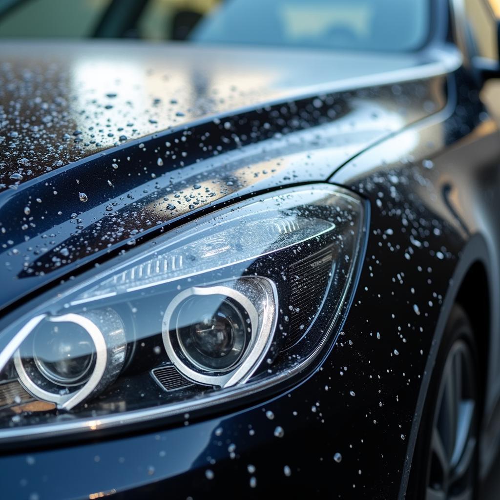 Sparkling Clean Car After a Professional Wash