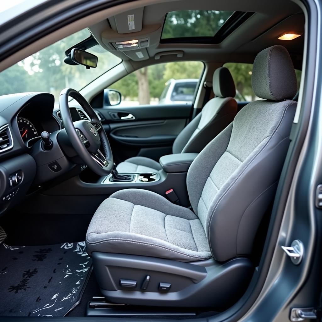 Spotless Car Interior in Nottingham