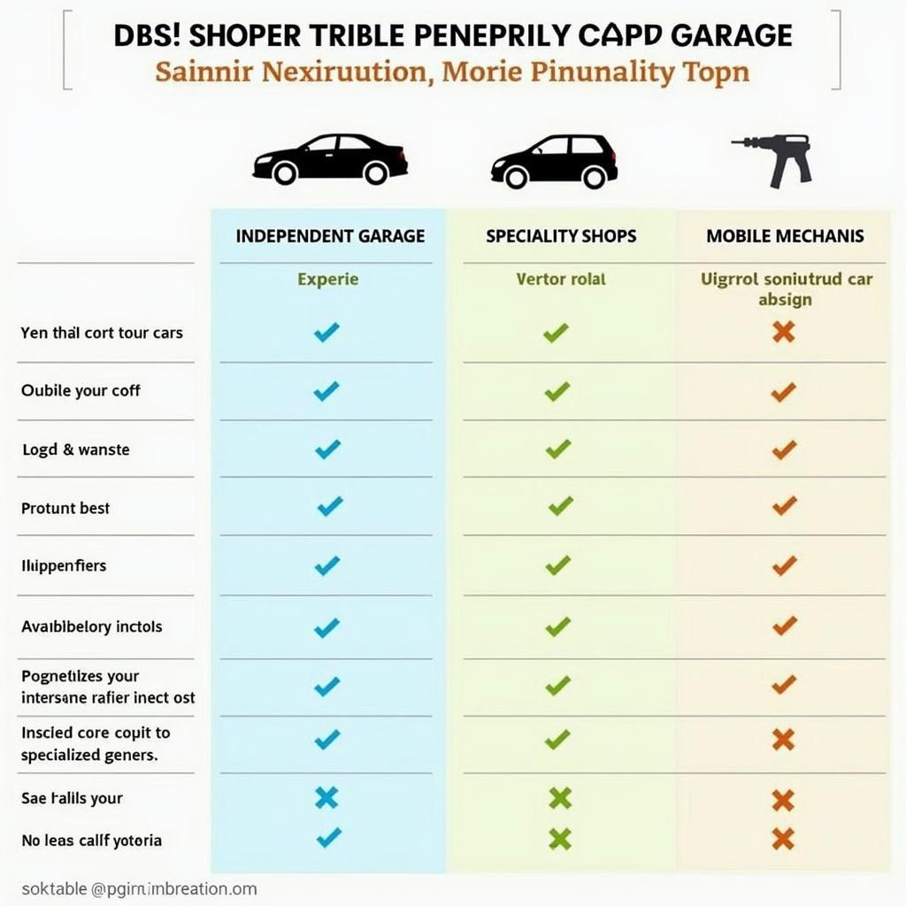 Comparing Different Car Service Options