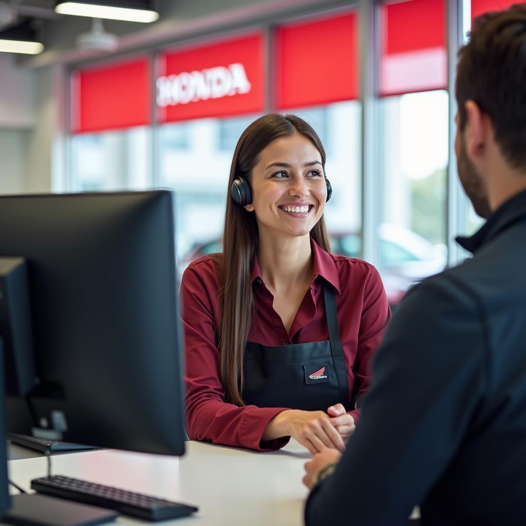 Customer Service Representative Honda Service