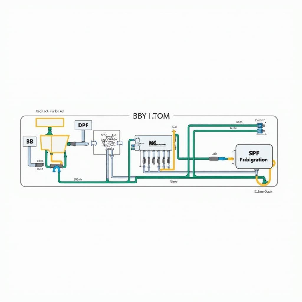 Diesel Emissions Control System Diagram