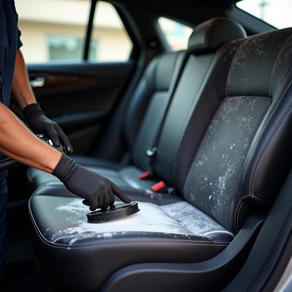 Professional Car Seat Cleaning in Dubai