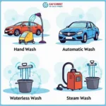 Different Types of Car Wash Services in East Delhi