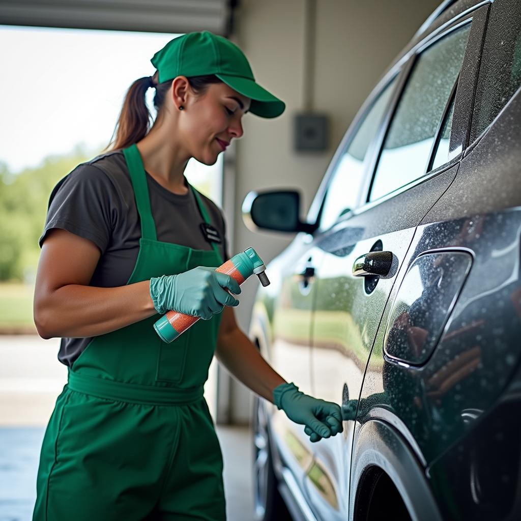 Eco-Friendly Car Wash Using Biodegradable Soap