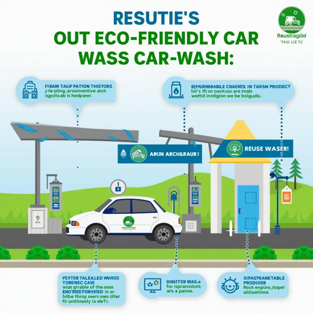 Eco-Friendly Car Wash with Water Reclamation System