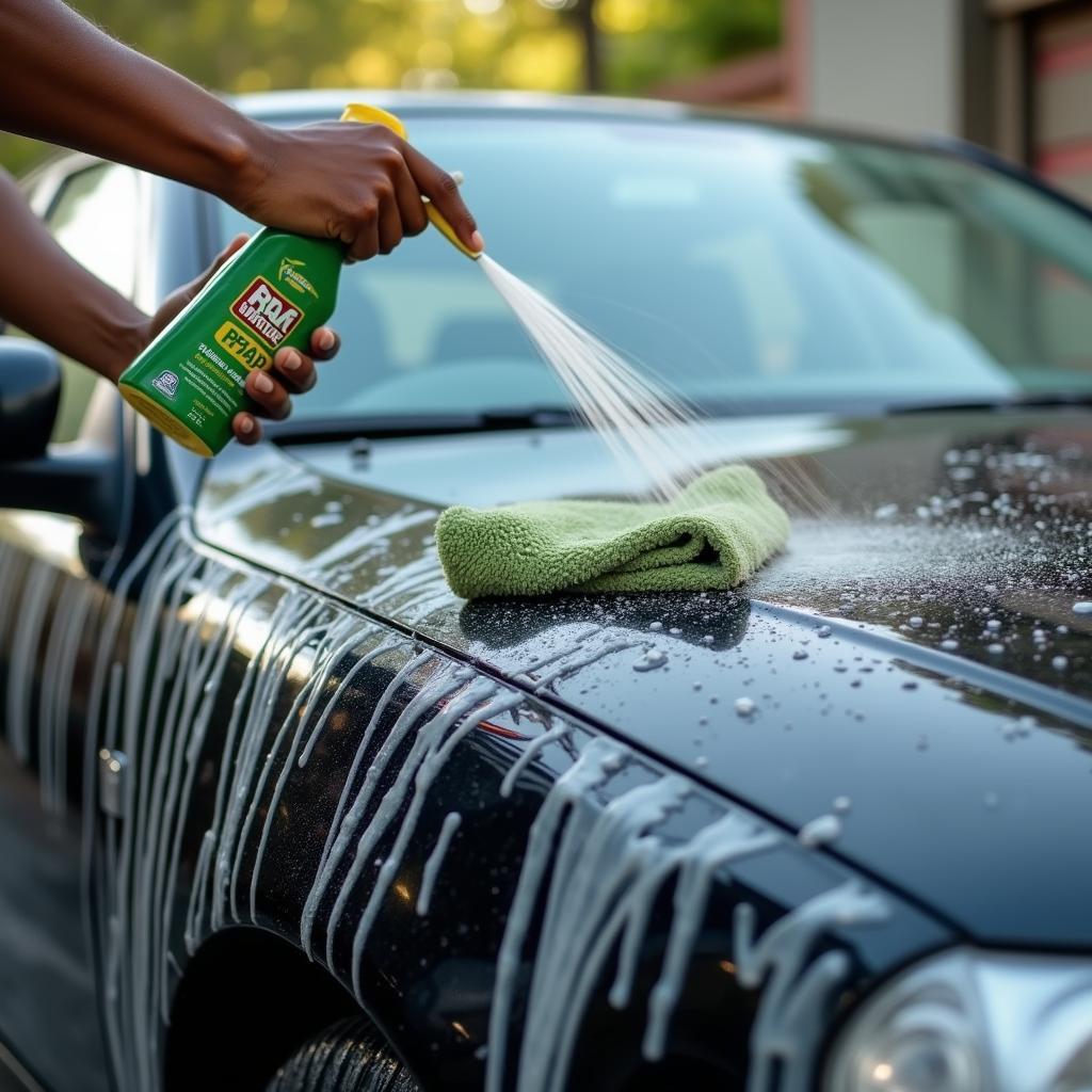 Eco-friendly car wash service in Varanasi