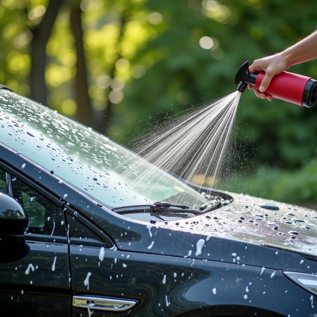 Eco-friendly car wash in Yamunanagar