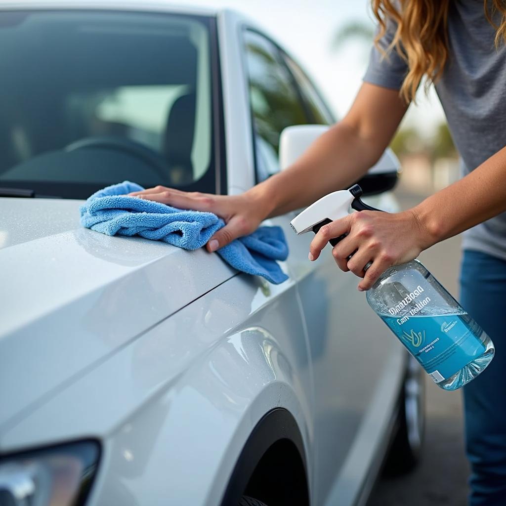 Eco-Friendly Waterless Car Wash