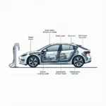 Electric Car Components Diagram