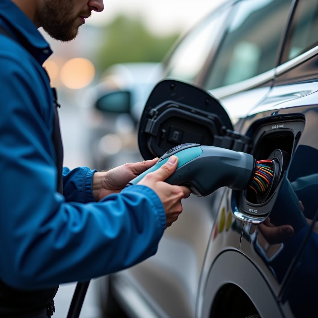 EV Charging Port Inspection