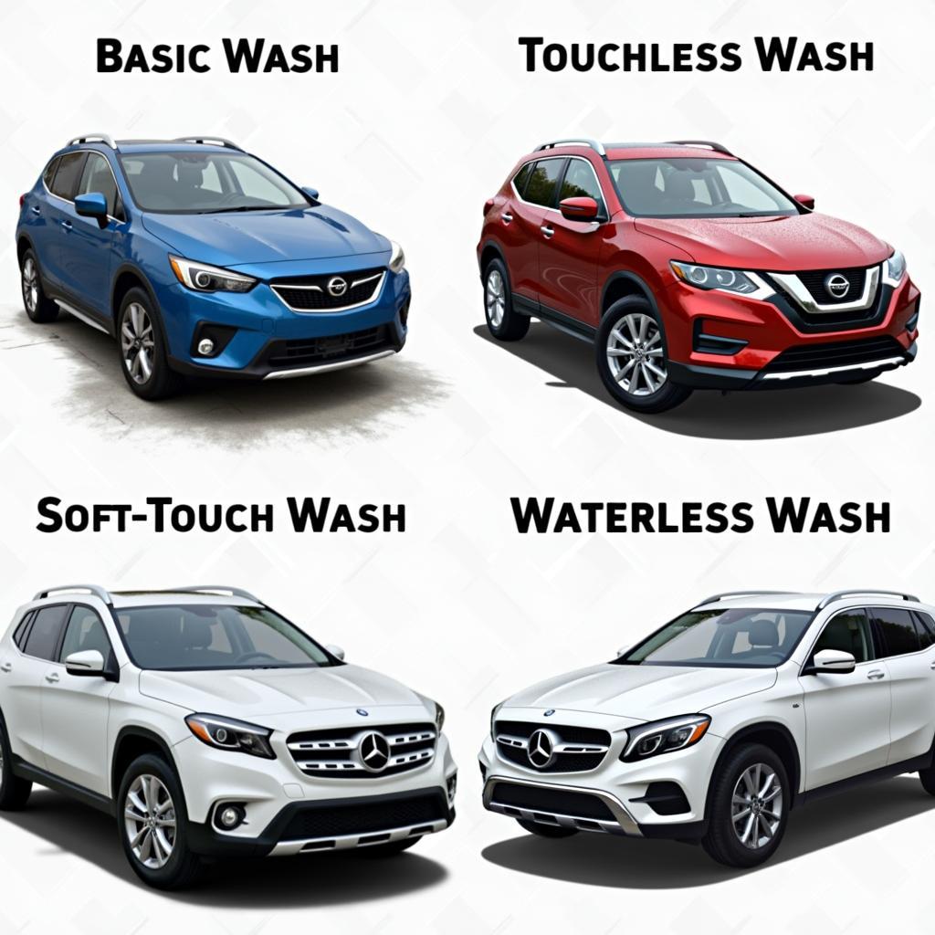 Types of Exterior Car Washes