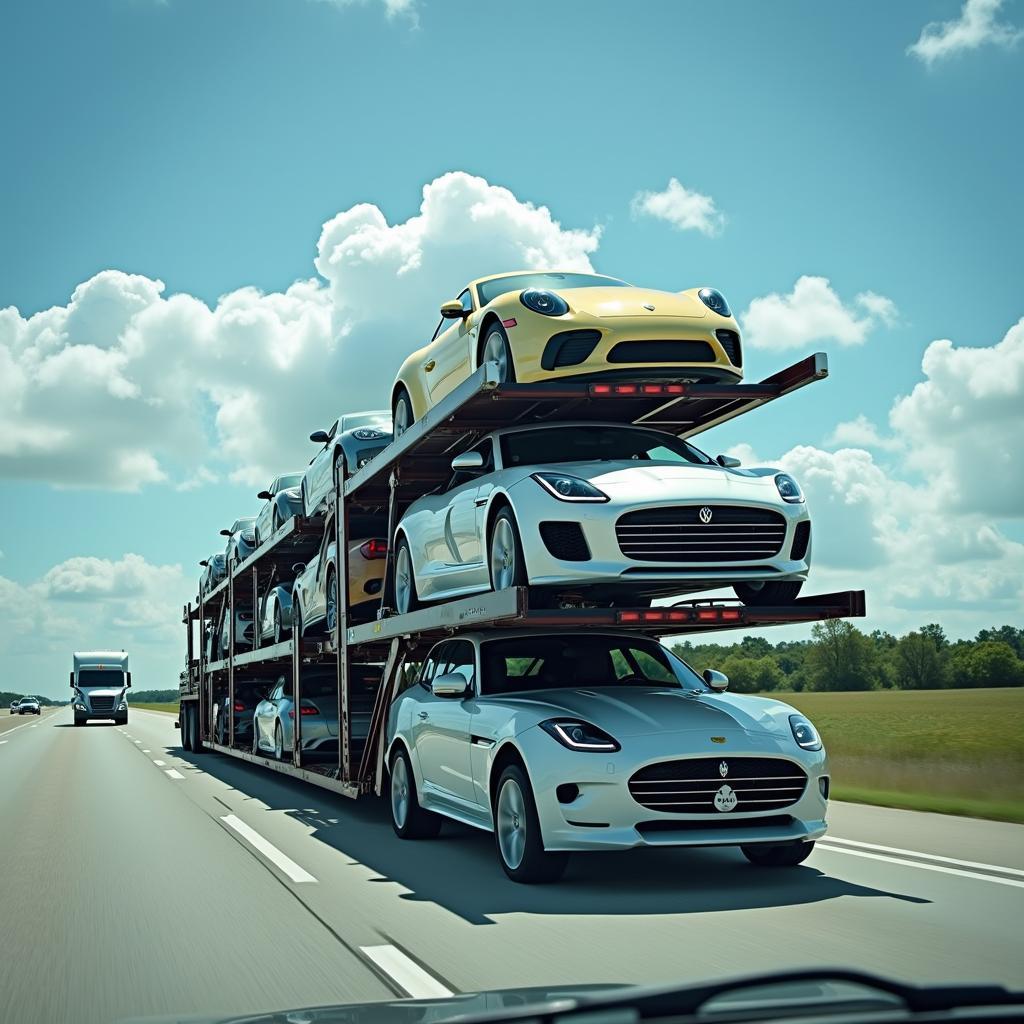 Open Car Transport in Florida