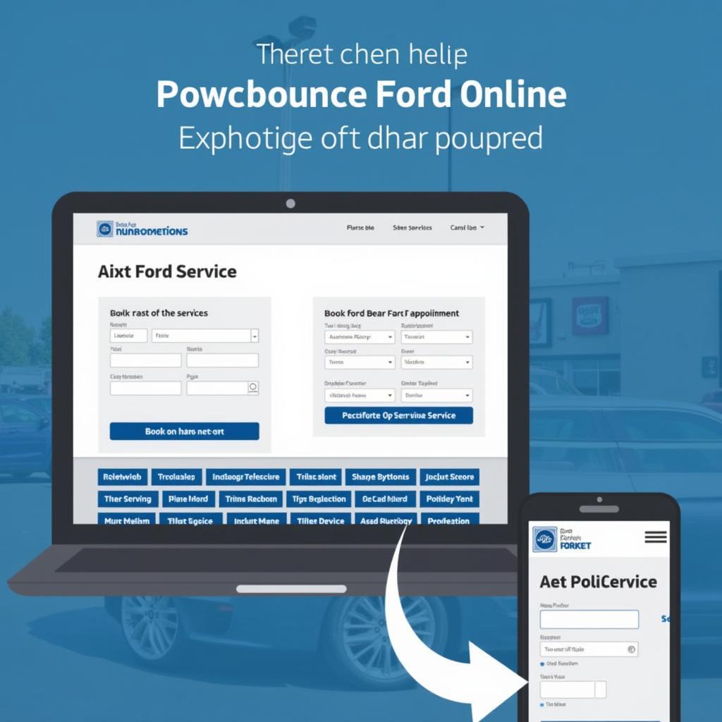 Book Ford car service appointment online