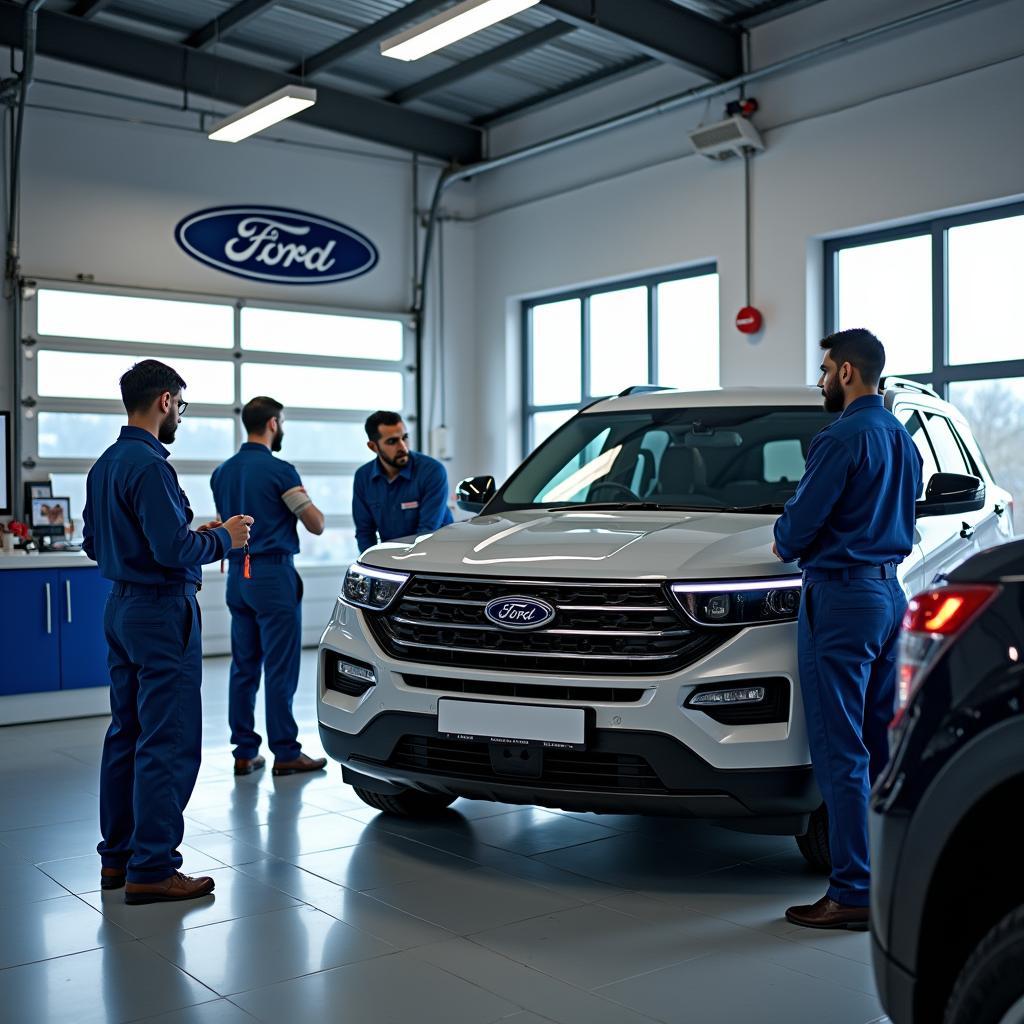 Ford Car Service Center in Motinagar