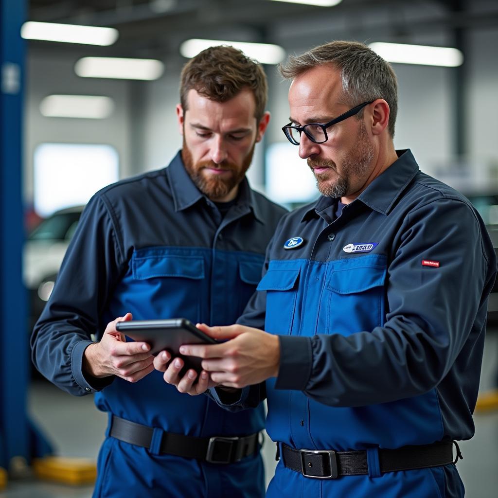 Ford Certified Technicians at Work