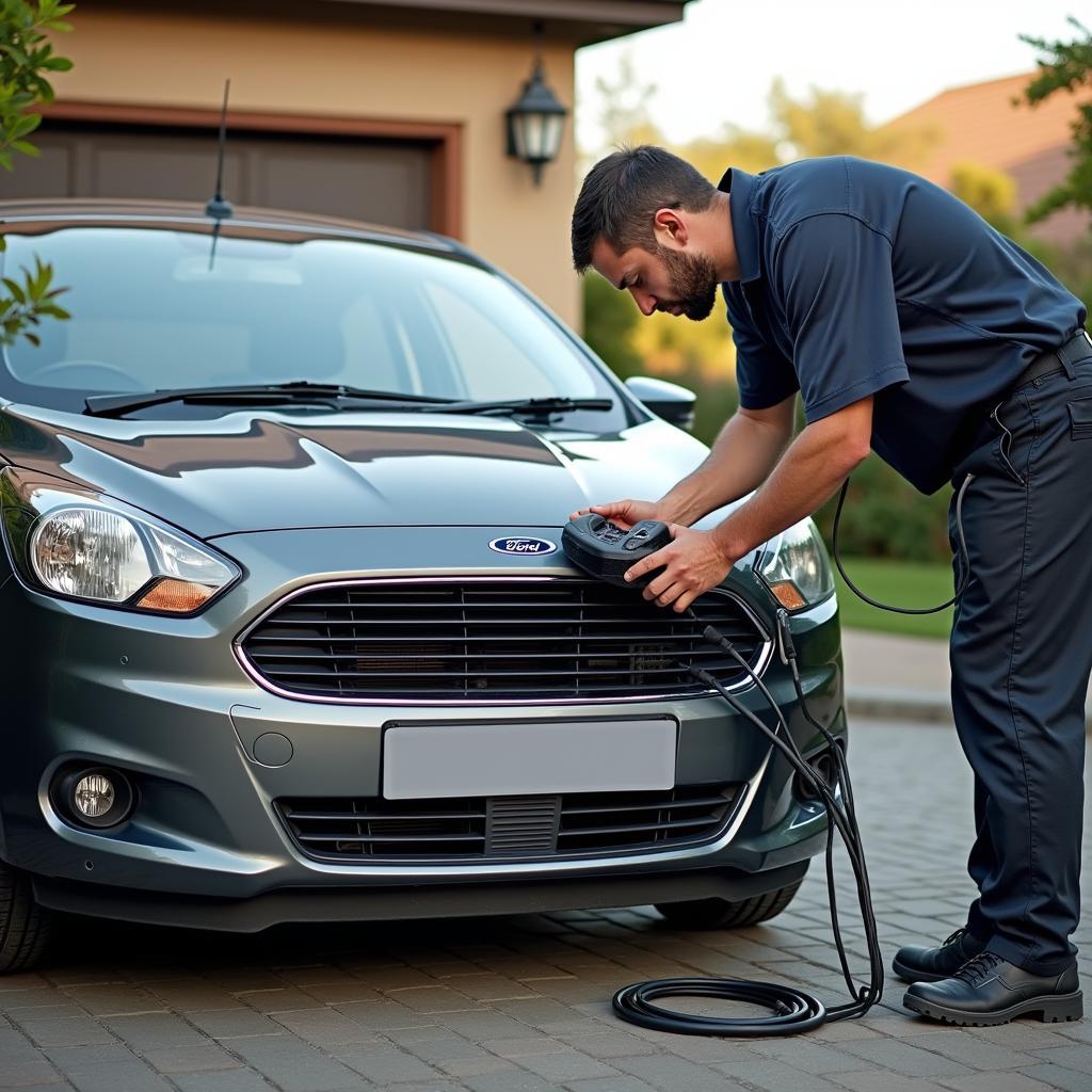 Ford Figo AC Service At Home