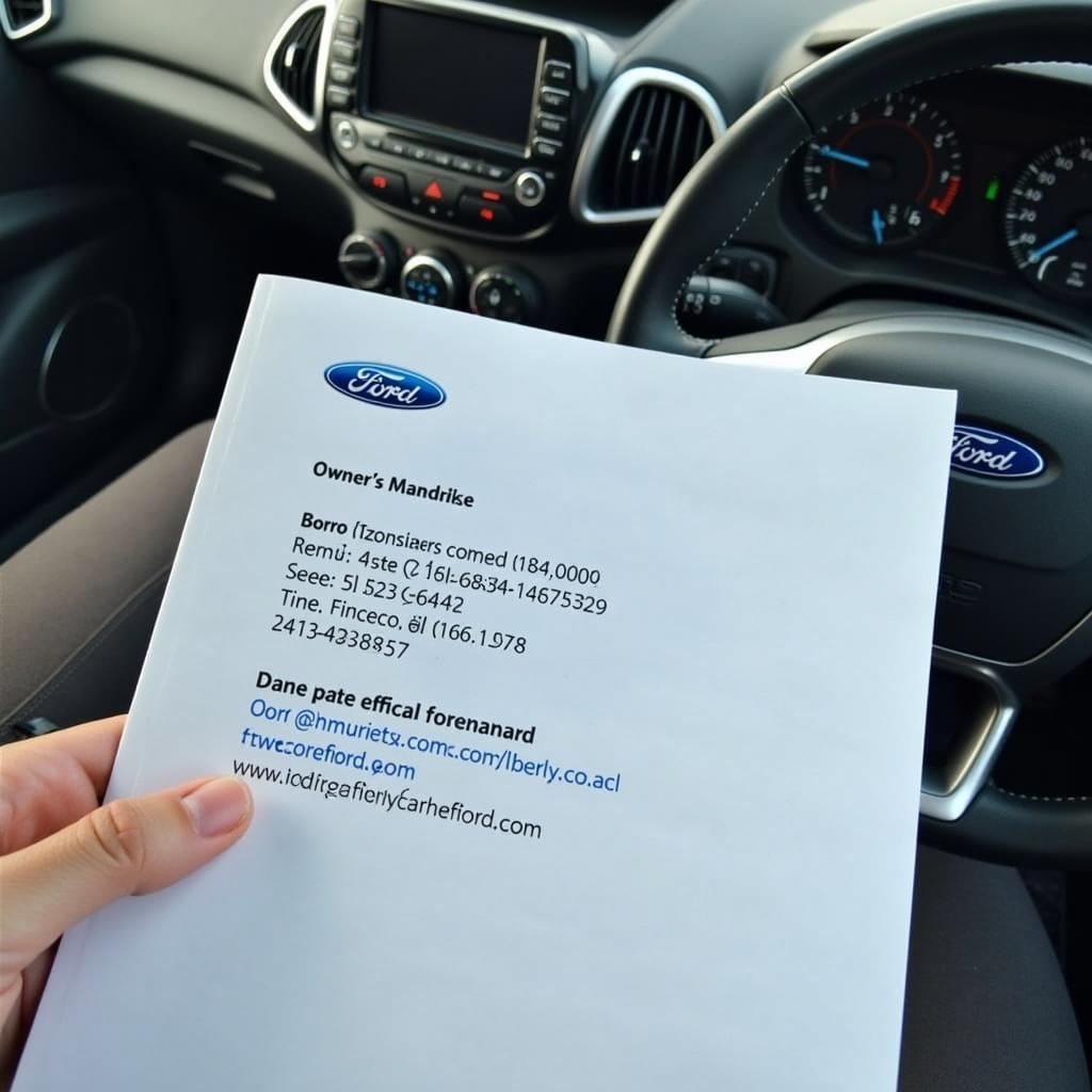 Ford Figo Customer Service Contact Information