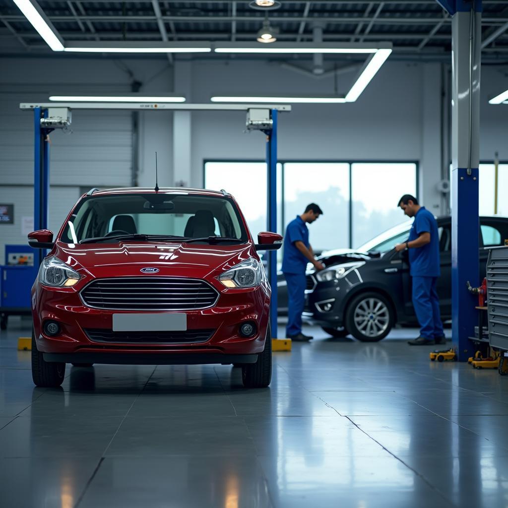 Best Car Service Center for Ford Figo in Delhi