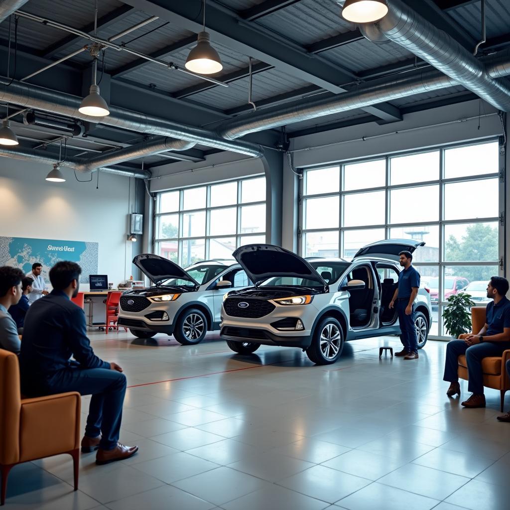 Ford service center in Bihar