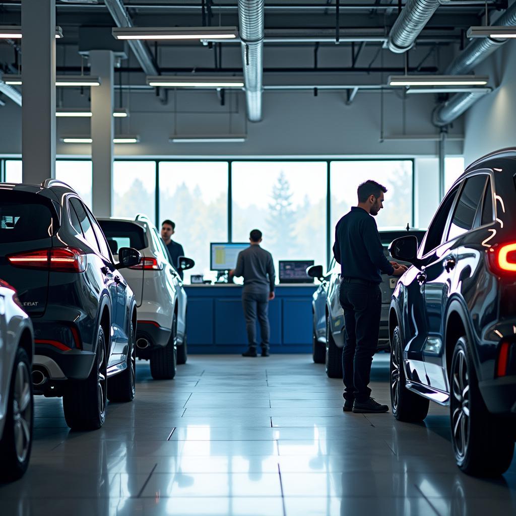 Ford service centre maintenance