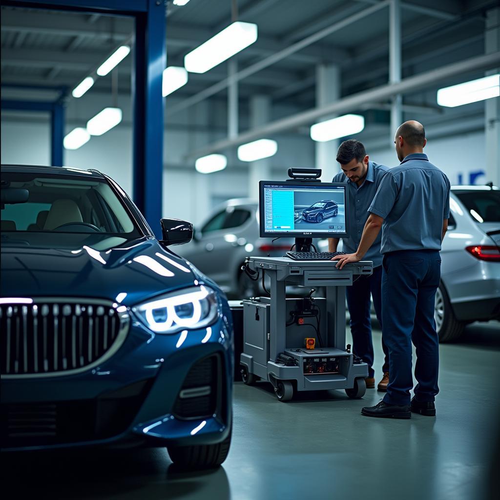 Modern Diagnostic Equipment for Foreign Car Service