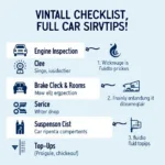 Full Car Service Checklist