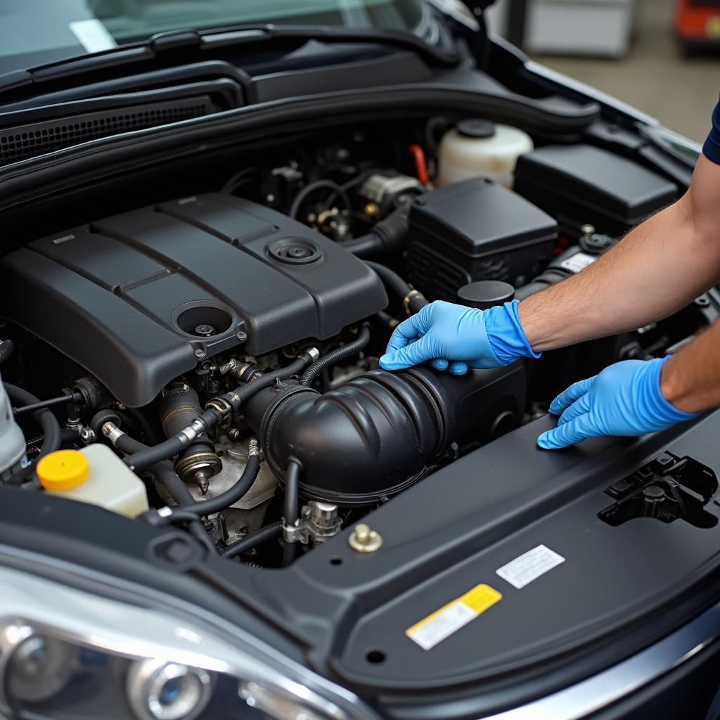 Full Car Service Engine Inspection