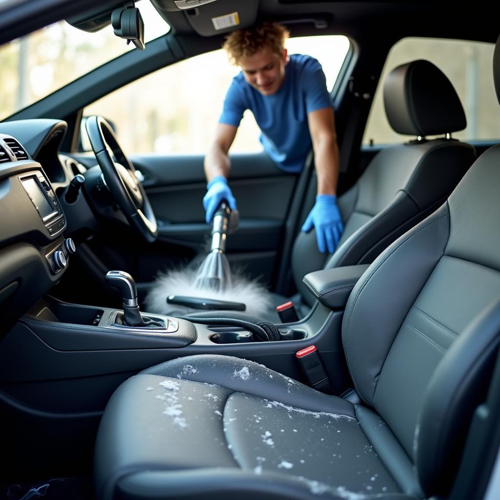 Full-Service Car Wash Interior