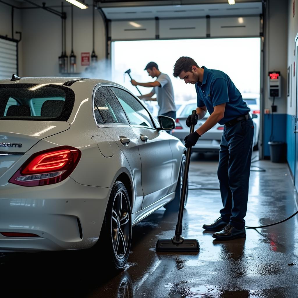 Full Service Car Wash: Interior and Exterior