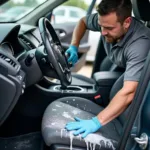 Interior Detailing at a Full Service Car Wash in Waukesha