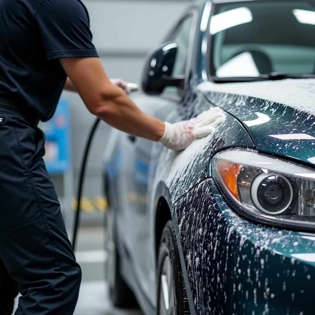 Hand Car Wash Process