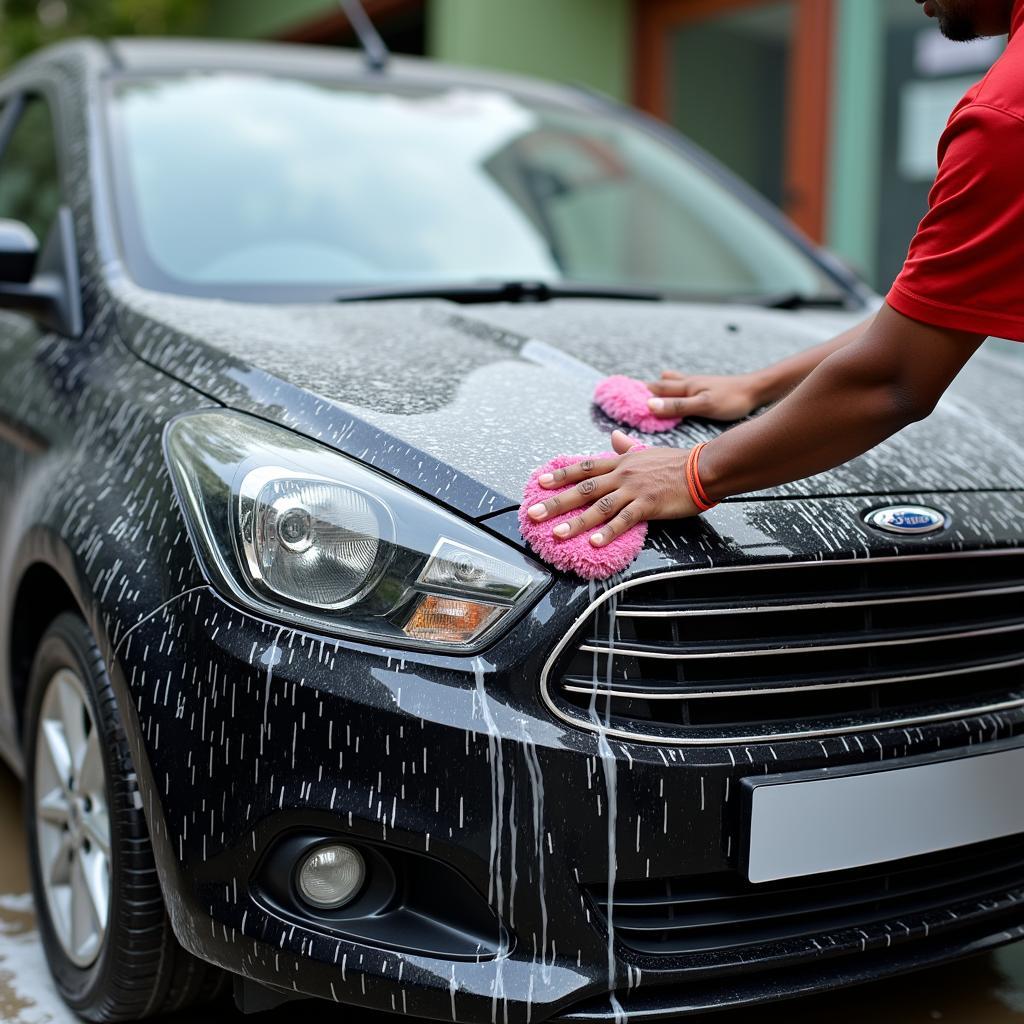 Hand Car Wash Service in Puthuppally