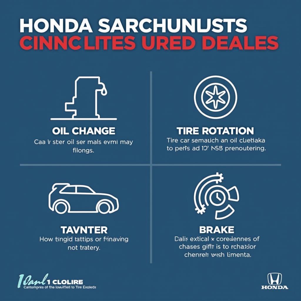 Honda car maintenance checklist