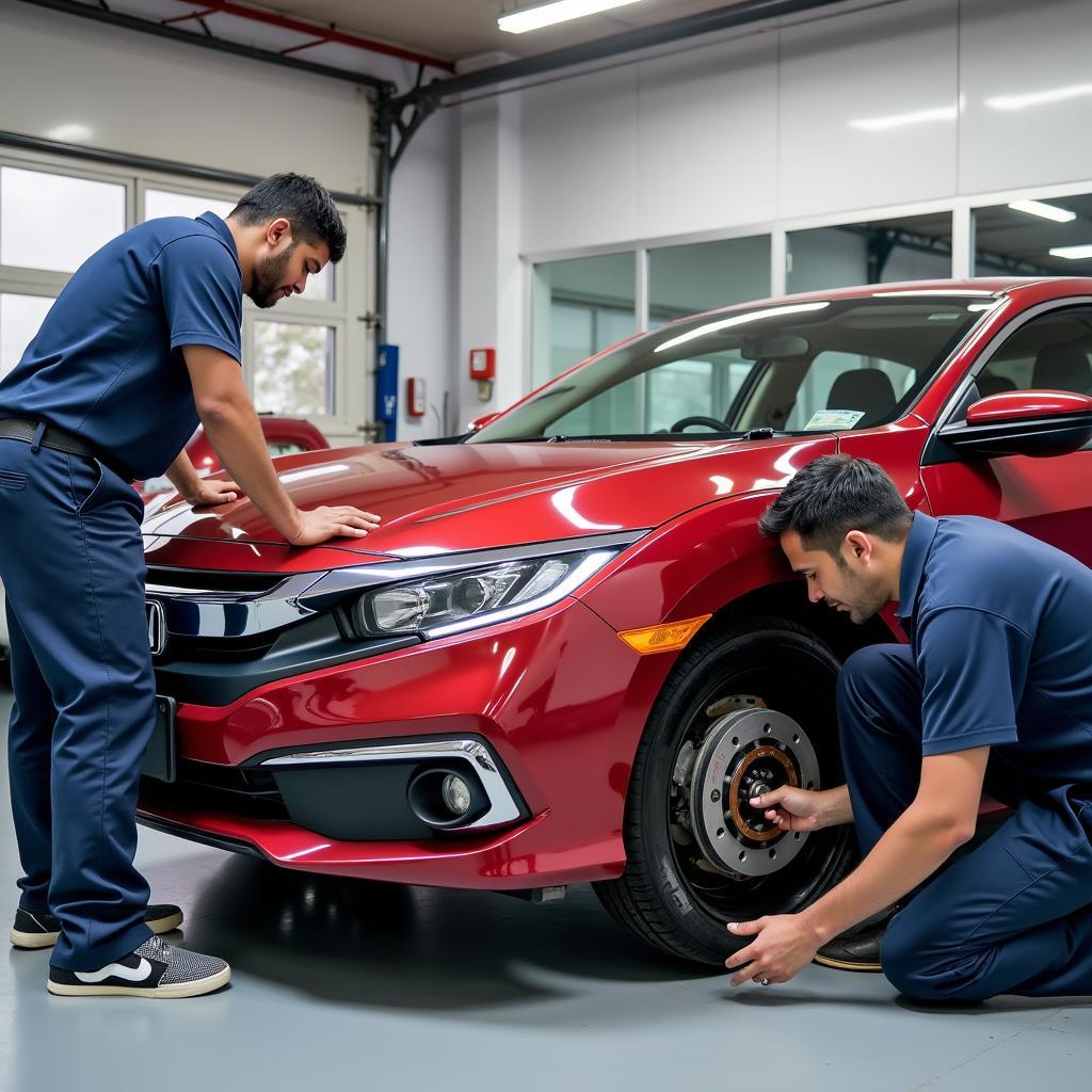 Honda Car Routine Maintenance in Singanallur