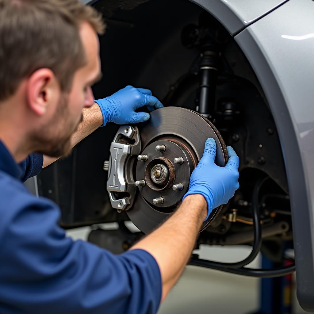 Honda Car Service Brake Inspection